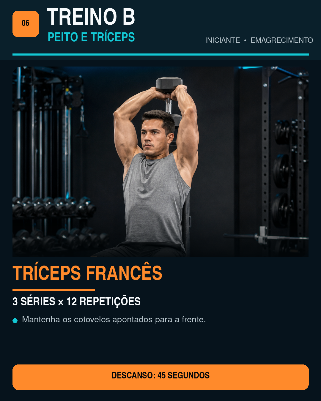 Tríceps francês