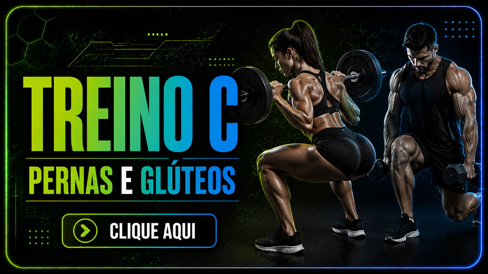 Treino C — Pernas e Glúteos